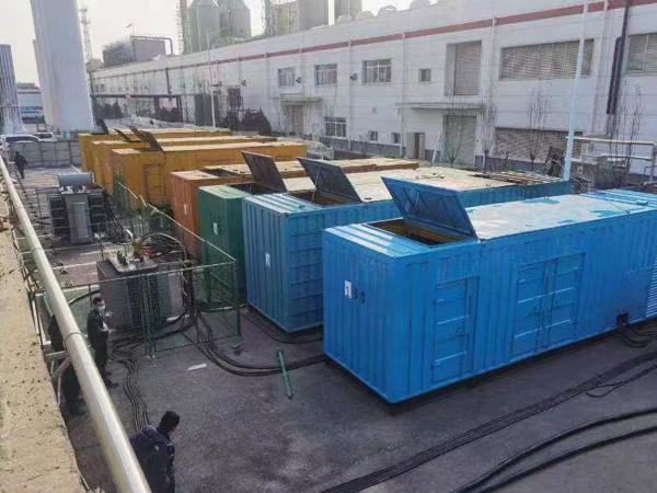 本溪柴油发电机出租案例展示